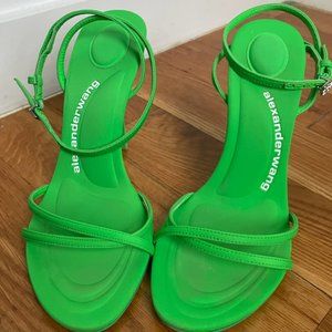 Alexander Wang Green Dahlia Neoprene Sandals